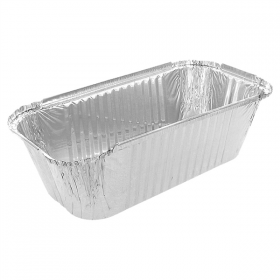 RÉCIPIENTS RECTANGULAIRES 1500 ML 24,9x12,8x7 CM ALUMINIUM (100 UNITÉ) - Garcia de Pou