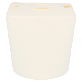 RÉCIPIENTS MULTIUSAGES MICRO-ONDABLES 780 ML 305 + 18 PE G/M2 Ø9x9 CM BLANC CARTON (50 UNITÉ) - Garcia de Pou