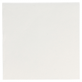 SERVIETTES "DOUBLE POINT" 18 G/M2 20x20 CM BLANC OUATE (2400 UNITÉ) - Garcia de Pou