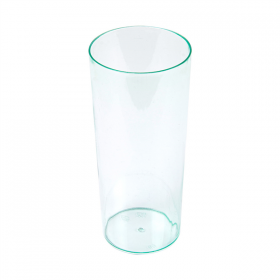 MINI RÉCIPIENTS RÉUTILISABLES "TUBO" 130 ML Ø 4,5x10,5 CM VERT D"EAU PS (200 UNITÉ) - Garcia de Pou