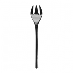 MINI FOURCHETTES RÉUTILISABLES  10 CM NOIR PS (4000 UNITÉ) - Garcia de Pou