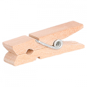 PINCES  3,5 (h) CM NATUREL BOIS (100 UNITÉ) - Garcia de Pou
