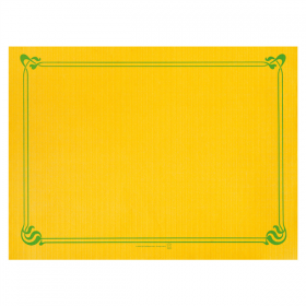 SETS DE TABLE  48 G/M2 31x43 CM JAUNE SOLEIL CELLULOSE (2000 UNITÉ) - Garcia de Pou