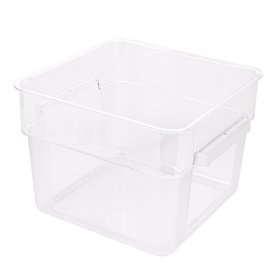 BAC ALIMENTAIRE 12 L 28,5x28,5x21 CM TRANSPARENT POLYCARBONATE (1 UNITÉ) - Garcia de Pou