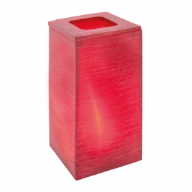 LAMPE DE TABLE "NOVA"  Ø 7x13,5 CM ROUGE ACRYLIQUE (6 UNITÉ) - Garcia de Pou