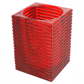 LAMPES DE TABLE "MIRAGE"  Ø 9x13 CM ROUGE VERRE (6 UNITÉ) - Garcia de Pou