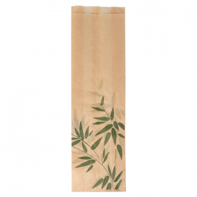 SACS BAGUETTTES "FEEL GREEN" 34 G/M2 9+4x30 CM NATUREL PARCH.INGRAISSABLE (500 UNITÉ) - Garcia de Pou