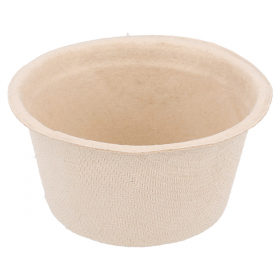 POTS "BIONIC" 55 ML Ø 6x3 CM NATUREL BAGASSE (1000 UNITÉ) - Garcia de Pou