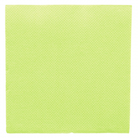 SERVIETTES ECOLABEL "DOUBLE POINT" 18 G/M2 20x20 CM VERT ANIS OUATE (2400 UNITÉ) - Garcia de Pou