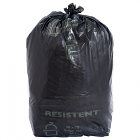25 U. SACS POUBELLE 30 L 12µ 50x70 CM NOIR LDPE (20 UNITÉ) - Garcia de Pou