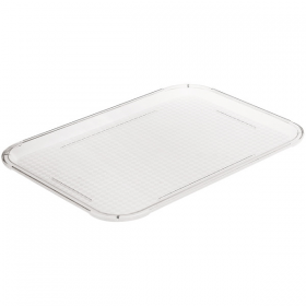 PLATEAU POUR COUPOLE  31,5x42 CM TRANSPARENT POLYCARBONATE (1 UNITÉ) - Garcia de Pou