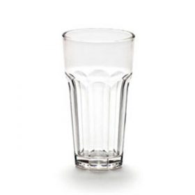 GOBELETS EMPILABLES 414 ML Ø 7,9/6x12,7 CM TRANSPARENT POLYCARBONATE (36 UNITÉ) - Garcia de Pou