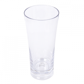 GOBELETS BASE ÉPAISSE 480 ML Ø 8,2/6,1x18 CM TRANSPARENT POLYCARBONATE (12 UNITÉ) - Garcia de Pou