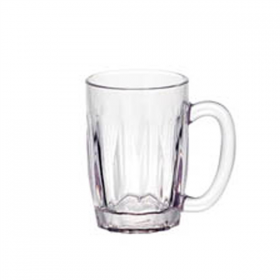 CHOPES À BIÈRE 630 ML Ø 9,5/7,5x12,7 CM TRANSPARENT POLYCARBONATE (24 UNITÉ) - Garcia de Pou