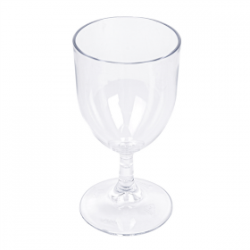 VERRES À PIED À VIN 175 ML Ø 6,8/6,6x13,5 CM TRANSPARENT POLYCARBONATE (72 UNITÉ) - Garcia de Pou