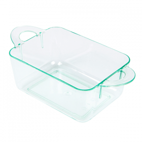 MISE EN BOUCHE RÉUTILISABLES AVEC ANSES  9,6x5x3,5 CM VERT D"EAU PS (576 UNITÉ) - Garcia de Pou