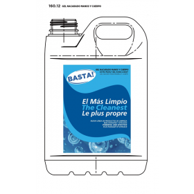 GEL NACRÉ POUR MAINS ET CORPS 5 L  18x13x29 CM (4 UNITÉ) - Garcia de Pou