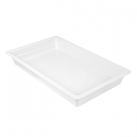 BACS GN 1/1  53 x 32 x 6,5 (h) CM BLANC MÉLAMINE (3 UNITÉ) - Garcia de Pou