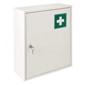 ARMOIRE PHARMACIE  36x15x45 CM BLANC ACIER (1 UNITÉ) - Garcia de Pou