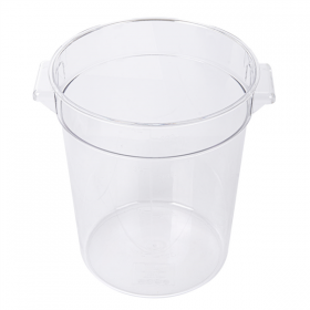 BAC ALIMENTAIRE 4 L Ø 18,4x21,4 CM TRANSPARENT POLYCARBONATE (1 UNITÉ) - Garcia de Pou