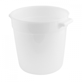 BAC 10 L Ø 31,2x20,8 CM BLANC PEHD (1 UNITÉ) - Garcia de Pou