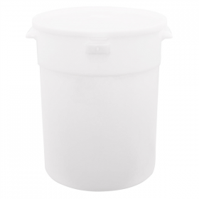 BAC 18 L Ø 31,4x37,8 CM BLANC PEHD (1 UNITÉ) - Garcia de Pou