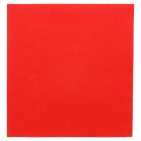 SERVIETTES  55 G/M2 40x40 CM ROUGE AIRLAID (700 UNITÉ) - Garcia de Pou