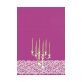 PAGES DIN-A4 "CHANDELIER"  21x29,7 CM VIOLET PAPIER (50 UNITÉ) - Garcia de Pou