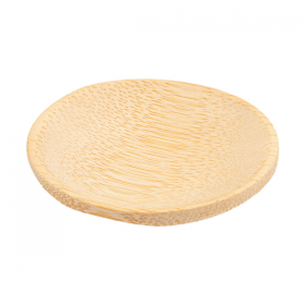 MINI ASSIETTES RONDES  Ø 6 CM NATUREL BAMBOU (24 UNITÉ) - Garcia de Pou