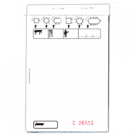 BLOCS COMMANDES STANDARD TRIPLI 50x3 FEUILLES  10x15 CM BLANC AUTOCOPIANT (100 UNITÉ) - Garcia de Pou