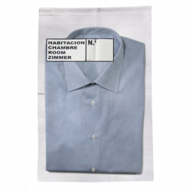 SACHETS LINGE PROPRE AVEC FERMETURE AUTO-ADHÉSIVE  40µ 30x45 CM TRANSPARENT PP (500 UNITÉ) - Garcia de Pou