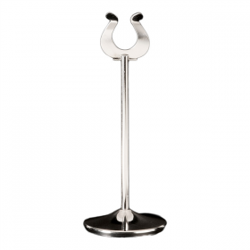 PINCE POUR NUMÉROS DE TABLE  19,5 (h) CM ARGENTE INOX (1 UNITÉ) - Garcia de Pou