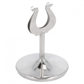 PINCE POUR NUMÉROS DE TABLE  10,2 (h) CM ARGENTE INOX (1 UNITÉ) - Garcia de Pou