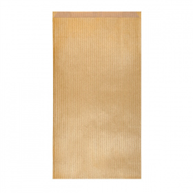 SACHETS PLATS  60 G/M2 19+8x35 CM OR KRAFT VERGÉ (250 UNITÉ) - Garcia de Pou