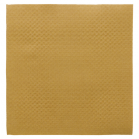 SERVIETTES ECOLABEL "DOUBLE POINT" 18 G/M2 39x39 CM OR OUATE (1200 UNITÉ) - Garcia de Pou