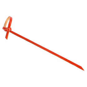 PIQUES "RUBAN"  9 (h) CM ROUGE BAMBOU (100 UNITÉ) - Garcia de Pou