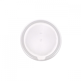 PLATEAUX DENTELÉS "ERIK"  Ø 23 CM BLANC CARTON (100 UNITÉ) - Garcia de Pou