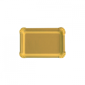 PLATEAUX RECTANGULAIRES  550 G/M2 10x16 CM OR CARTON (50 UNITÉ) - Garcia de Pou