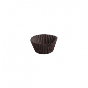 CAPSULES "PETITS FOURS" 50 G/M2 Ø 2,4x2 CM CACAO PARCH.INGRAISSABLE (2000 UNITÉ) - Garcia de Pou