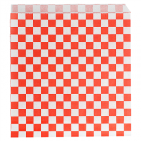 PAPIER INGRAISSABLES OUVERT 2 CÔTÉS FAST FOOD PFAS FREE "FITIPALDI" 35 G/M2 17x18 CM ROUGE PARCH.INGRAISSABLE (500 UNITÉ)