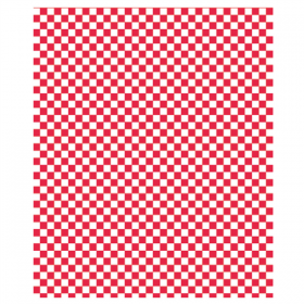 PAPIER INGRAISSABLES BASKET "FITIPALDI" 32 G/M2 31x38 CM ROUGE PARCH.INGRAISSABLE (1000 UNITÉ) - Garcia de Pou