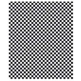 PAPIER INGRAISSABLE VICHY NOIR 31x38cm