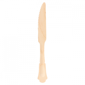 COUTEAUX "CLASSIC"  20,4 CM NATUREL BOIS (100 UNITÉ) - Garcia de Pou