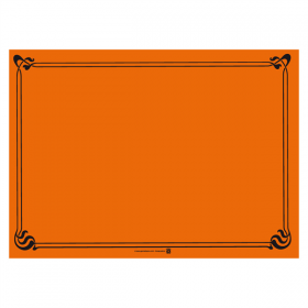 SETS DE TABLE  48 G/M2 31x43 CM ORANGE CELLULOSE (2000 UNITÉ) - Garcia de Pou