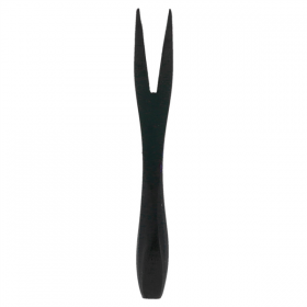 MINI FOURCHETTES  9 CM NOIR BAMBOU (50 UNITÉ) - Garcia de Pou