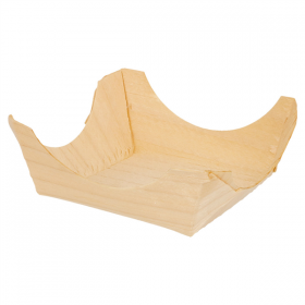 BARQUETTES EN FEUILLE DE PEUPLIER  6x6x2,5 CM NATUREL BOIS (100 UNITÉ) - Garcia de Pou
