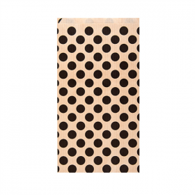 ENVELOPPES CADEAUX À POIS  60 G/M2 19+8x35 CM NATUREL KRAFT VERGÉ (250 UNITÉ) - Garcia de Pou
