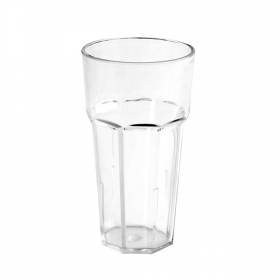 GOBELETS EMPILABLES 530 ML Ø 8,8/6,2x16 CM TRANSPARENT POLYCARBONATE (12 UNITÉ) - Garcia de Pou