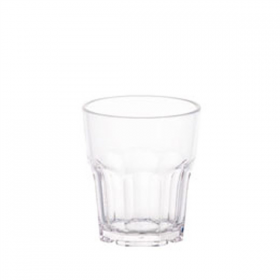 GOBELETS EMPILABLES 275 ML Ø 8,3/6x8,4 CM TRANSPARENT POLYCARBONATE (1 UNITÉ) - Garcia de Pou