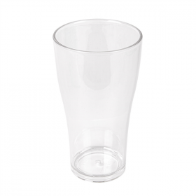 GOBELETS À BIÈRE 560 ML Ø 8,9/6,1x15,8 CM TRANSPARENT POLYCARBONATE (16 UNITÉ) - Garcia de Pou